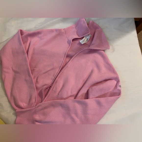 Alo Yoga Scholar Knit Cropped Jacket - Picture 4 of 7